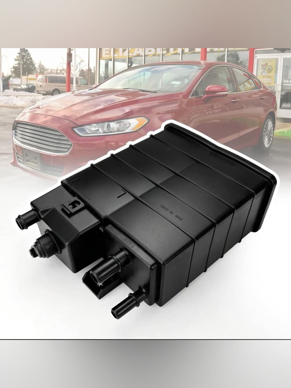 Universal Black Vapor Canister Purge Valve Assembly for Car EVAP Systems
